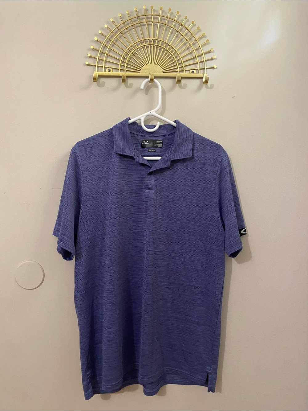 Oakley Men's Heathered Periwinkle Polo